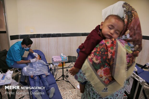 حضور کاروان درمانی عاشوراییان در بوشهر